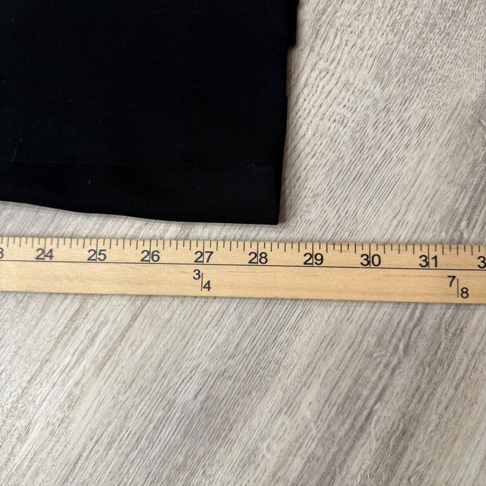 Joseph Ribkoff Black Split Hem Straight Leg Dress Pants Womens Size 10 Canada - Picture 9 of 11